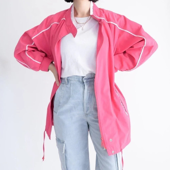 Vintage ISPO Pink Lightweight Jacket Size Medium - Picture 2 of 12